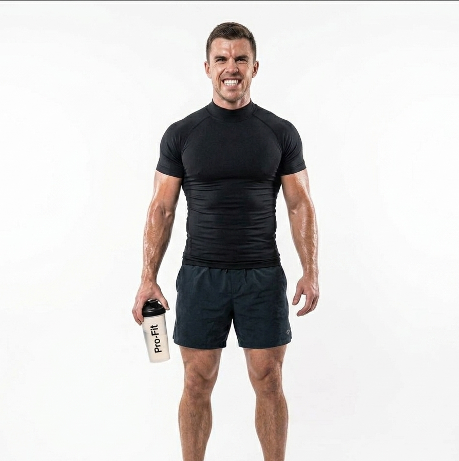 Men’s Compression Mock Neck Shirt