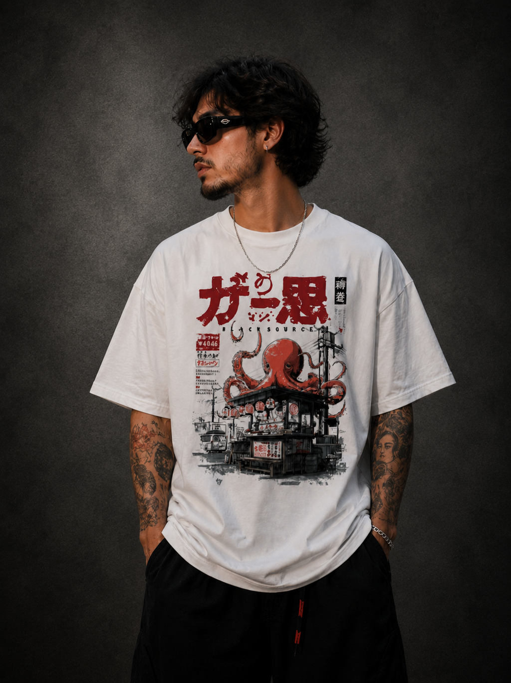 OctoBite Japanese Tee