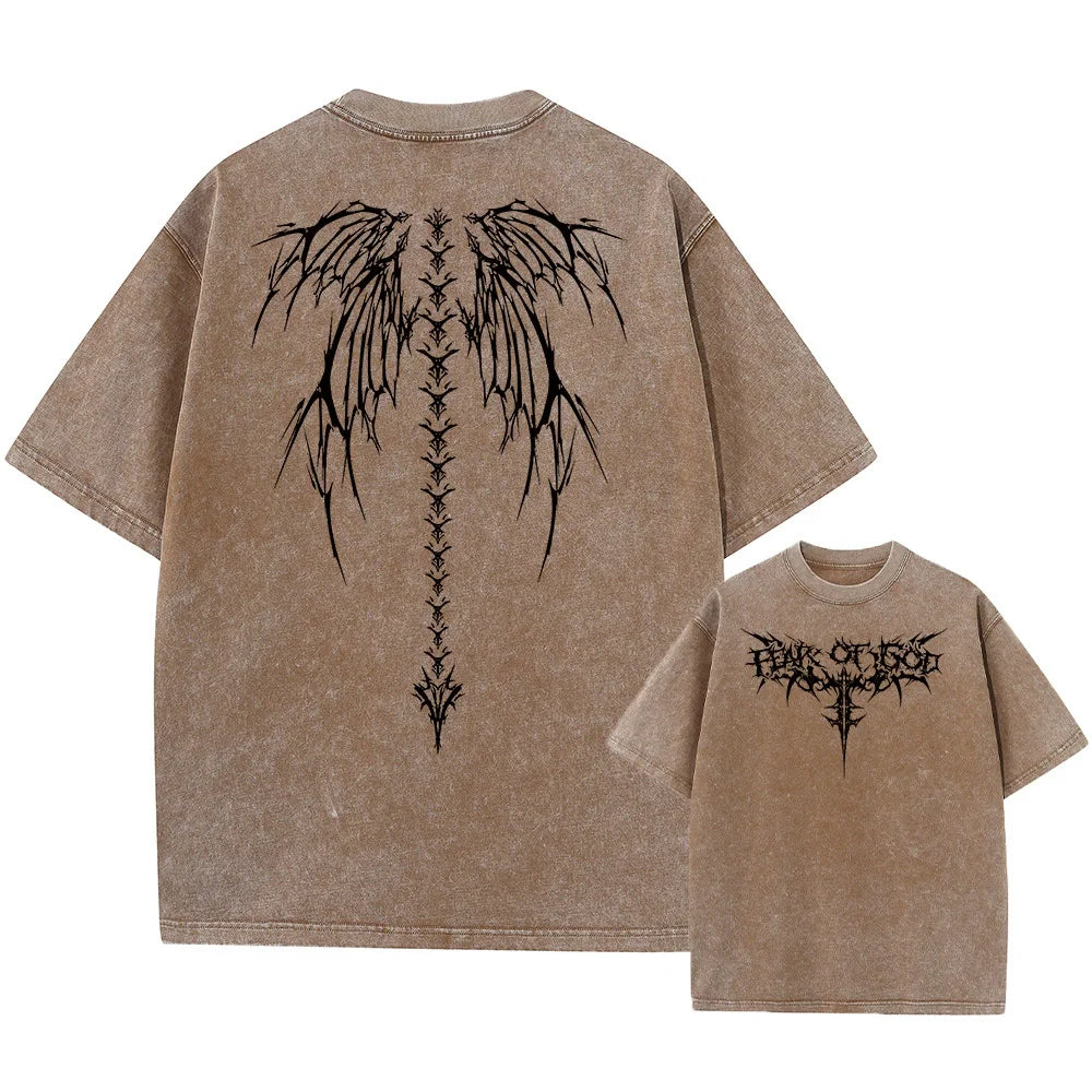 Acid Wash Oversized Tee – Streetwear Fit