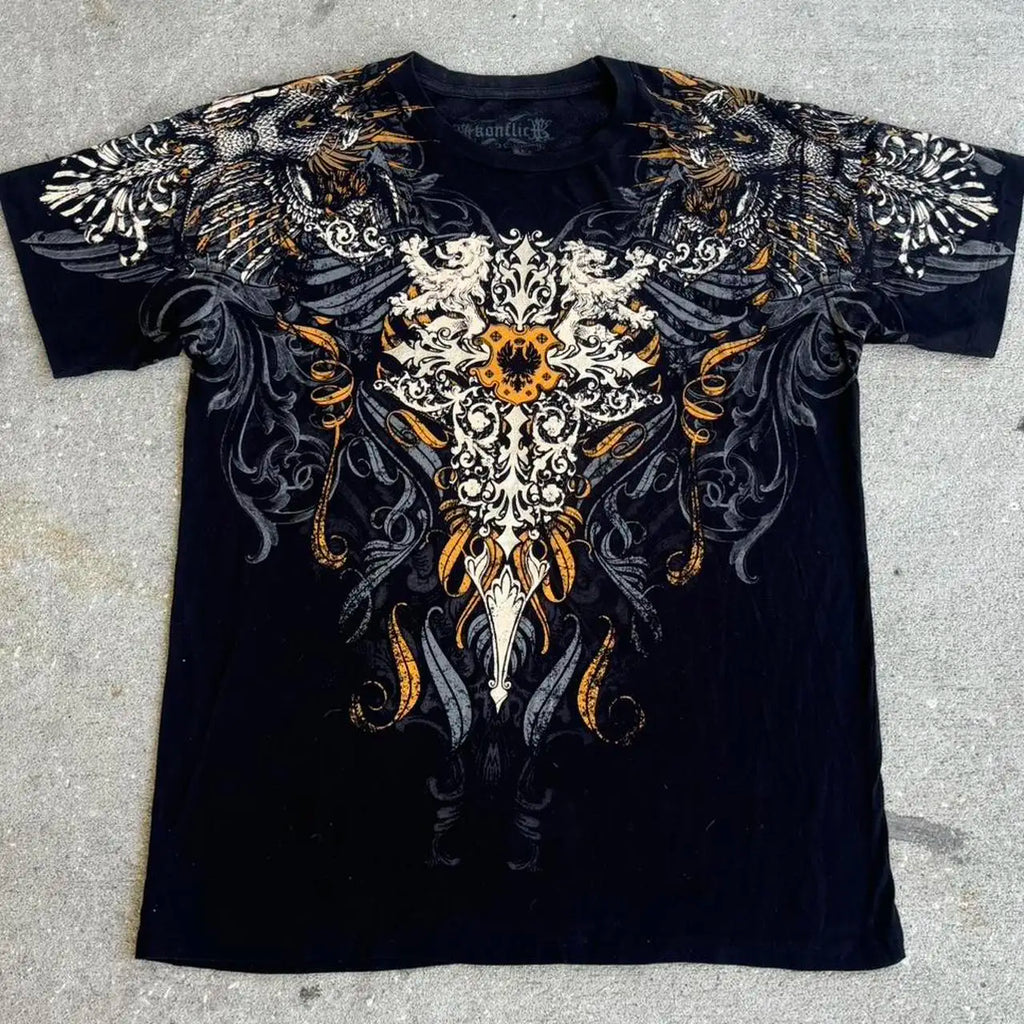 Y2K Void Oversized Tee