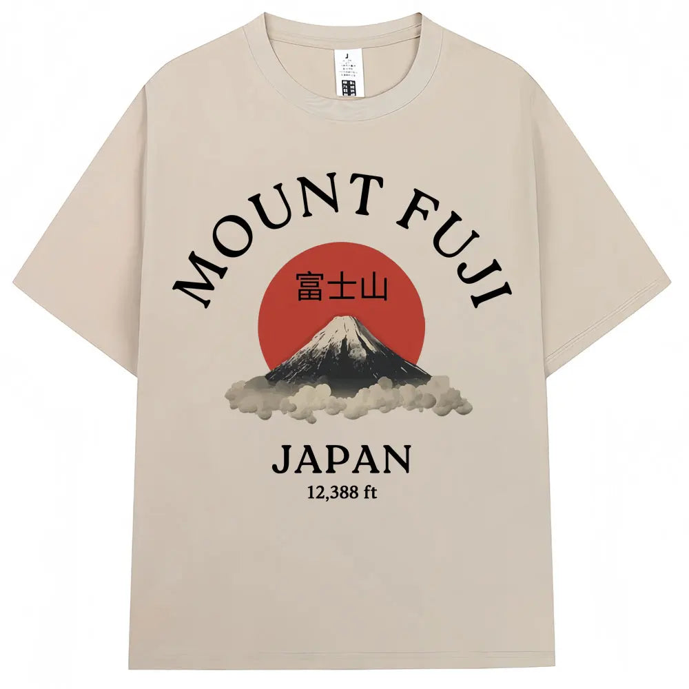 Japanese Wave T-Shirt – Oversized Cotton