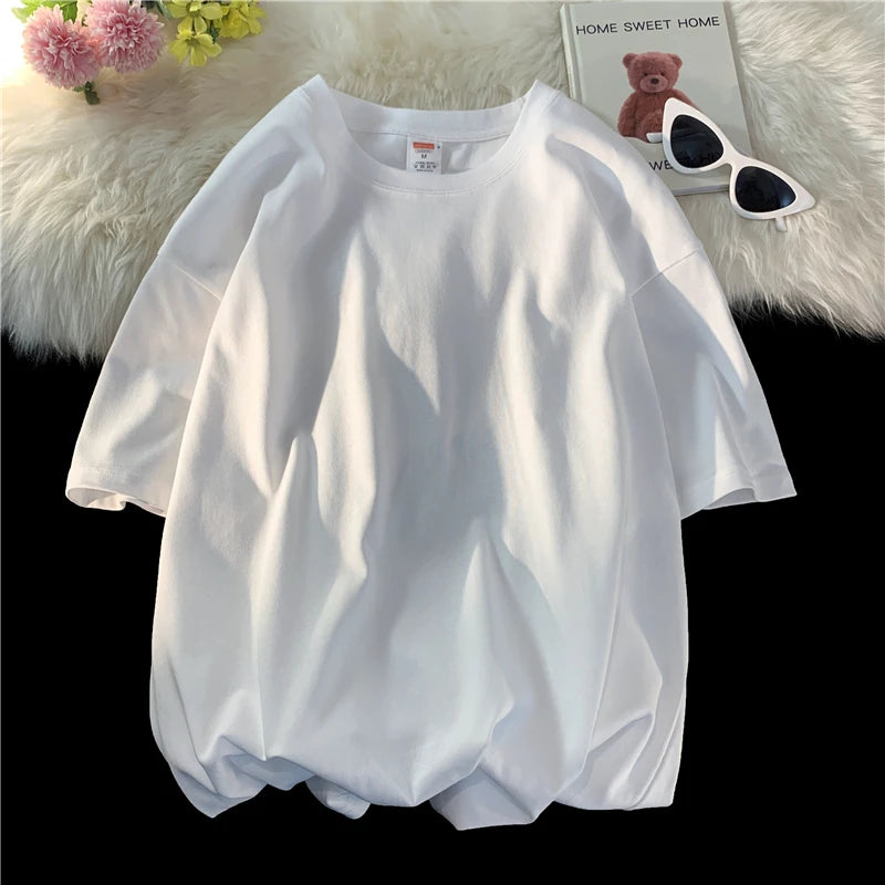 Casual Cotton T-Shirt – Men’s Loose Fit