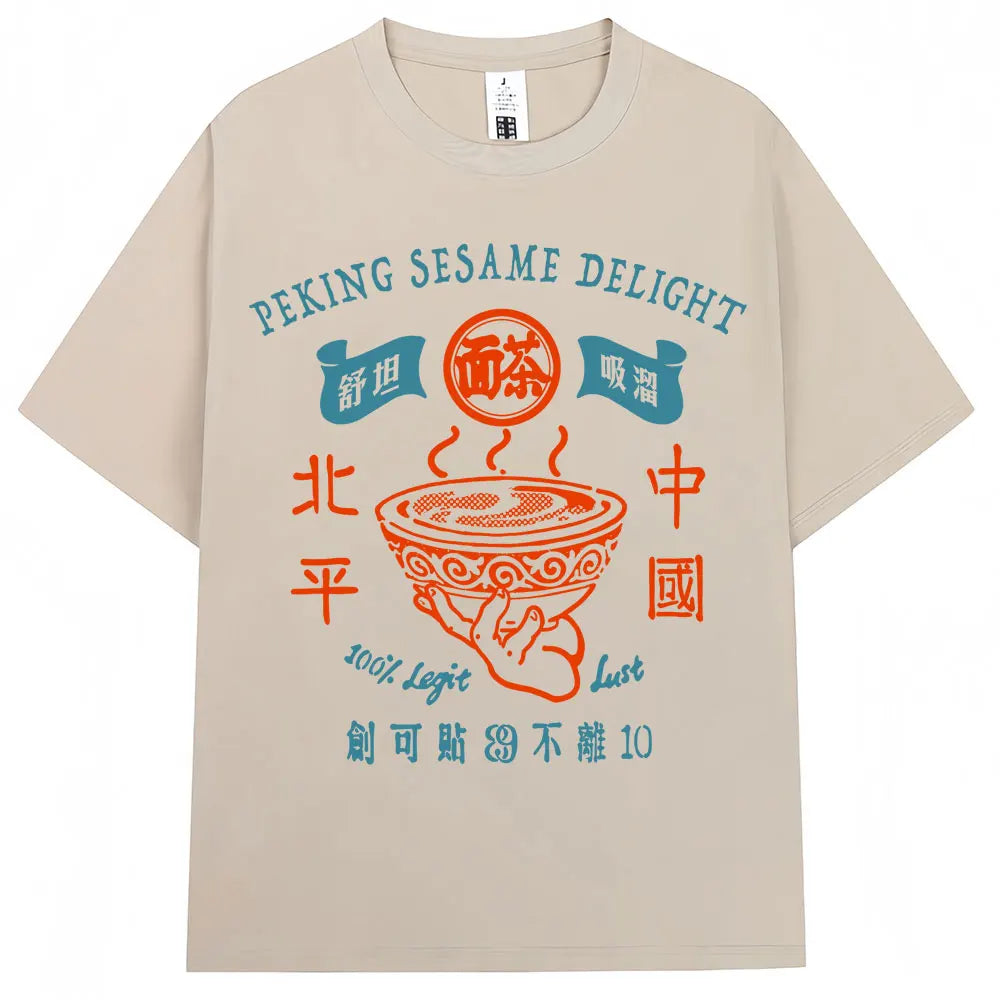 Japanese Wave T-Shirt – Oversized Cotton