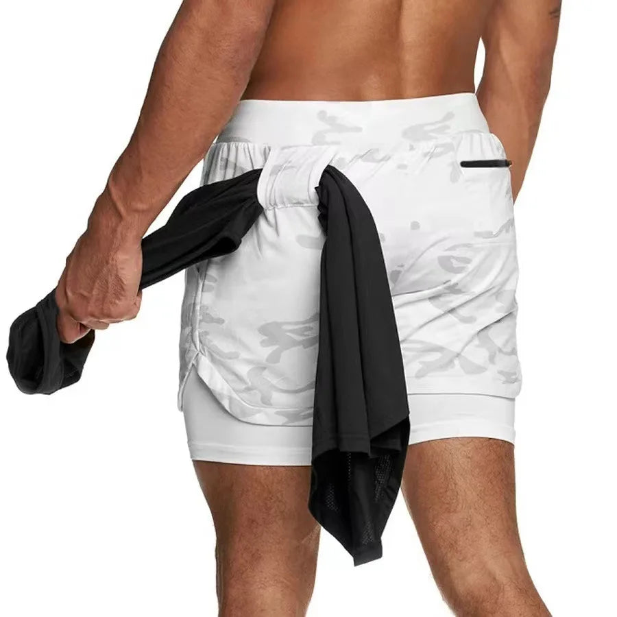 Men’s 2-in-1 Gym Shorts