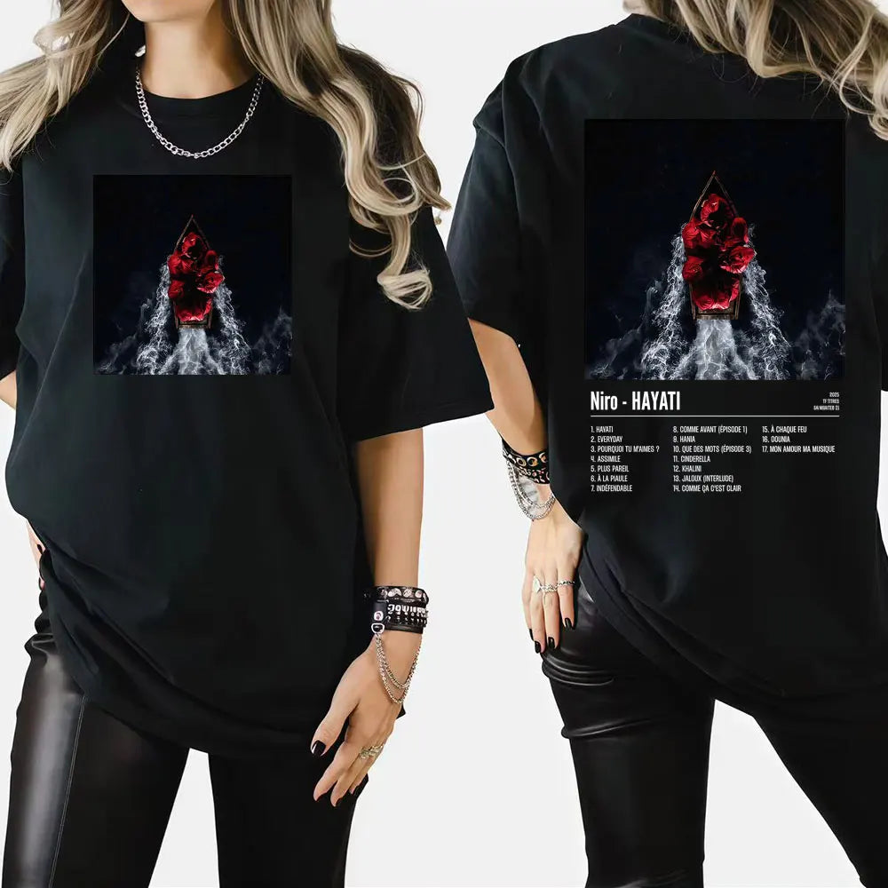 Niro OX7 Album Oversized Tee