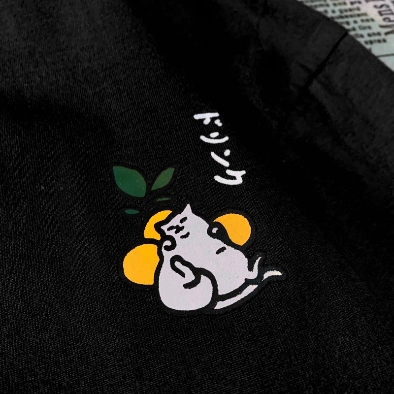 Kawaii Cat Oversized Tee