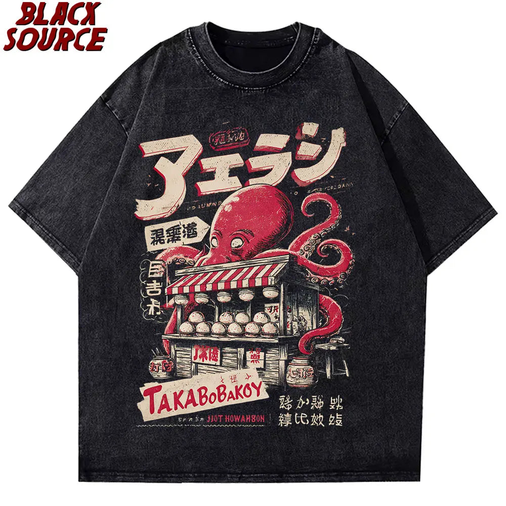 OctoBite Japanese Tee