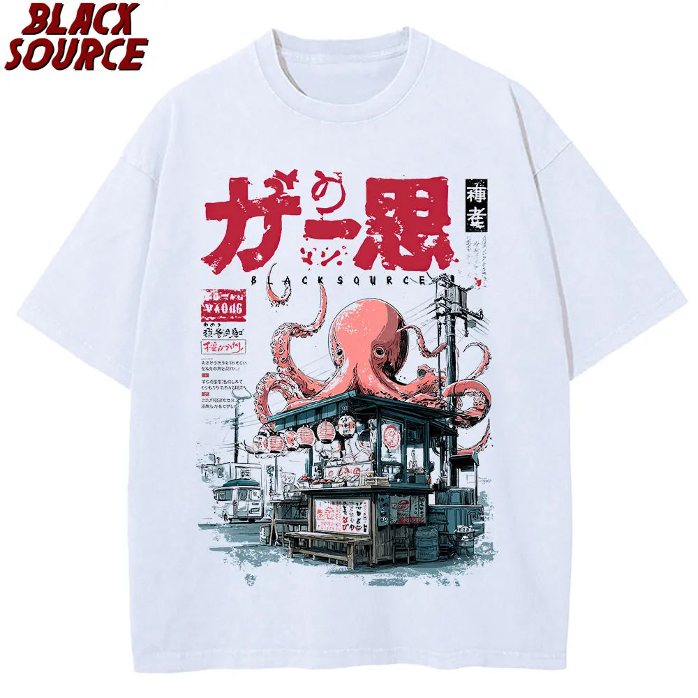 OctoBite Japanese Tee