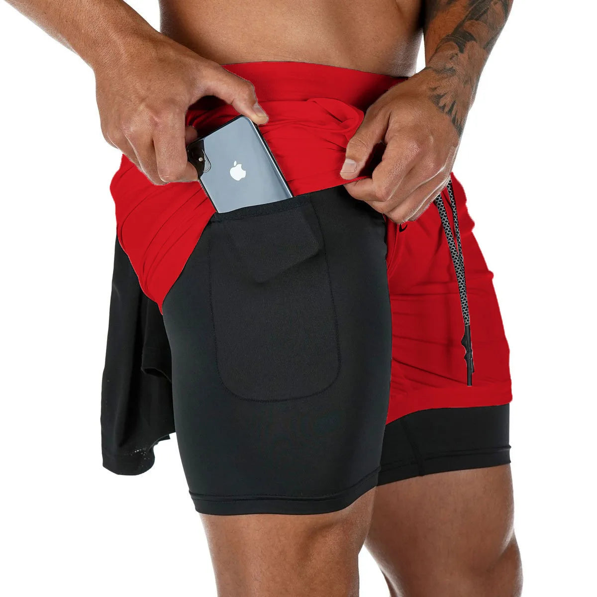 Men’s 2-in-1 Gym Shorts