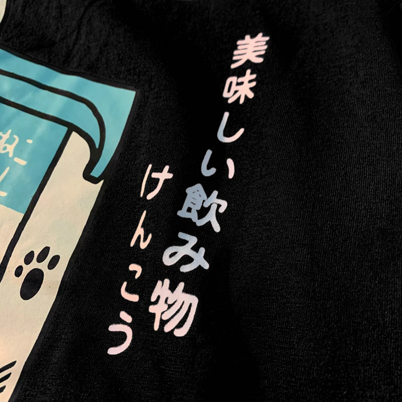 Kawaii Cat Oversized Tee