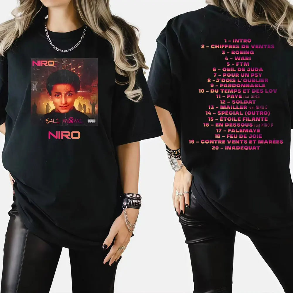 Niro OX7 Album Oversized Tee