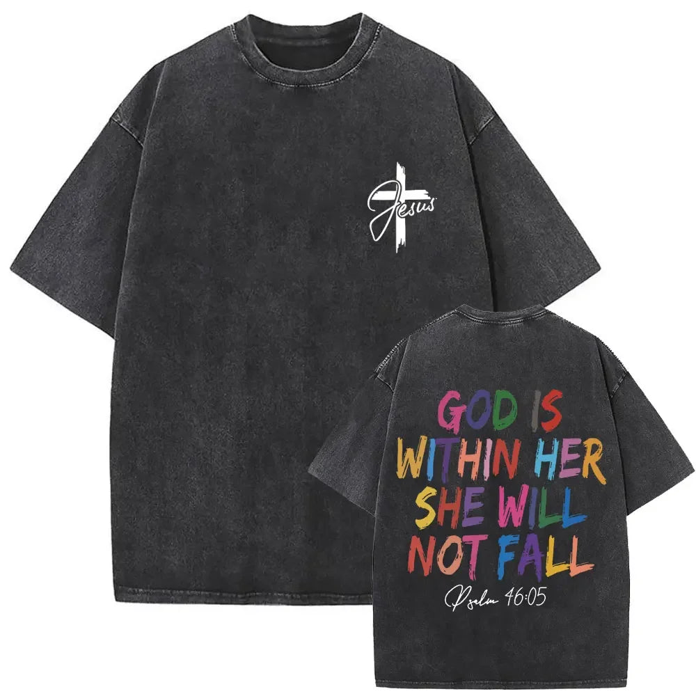 Forgive Them Vintage Oversized Tee