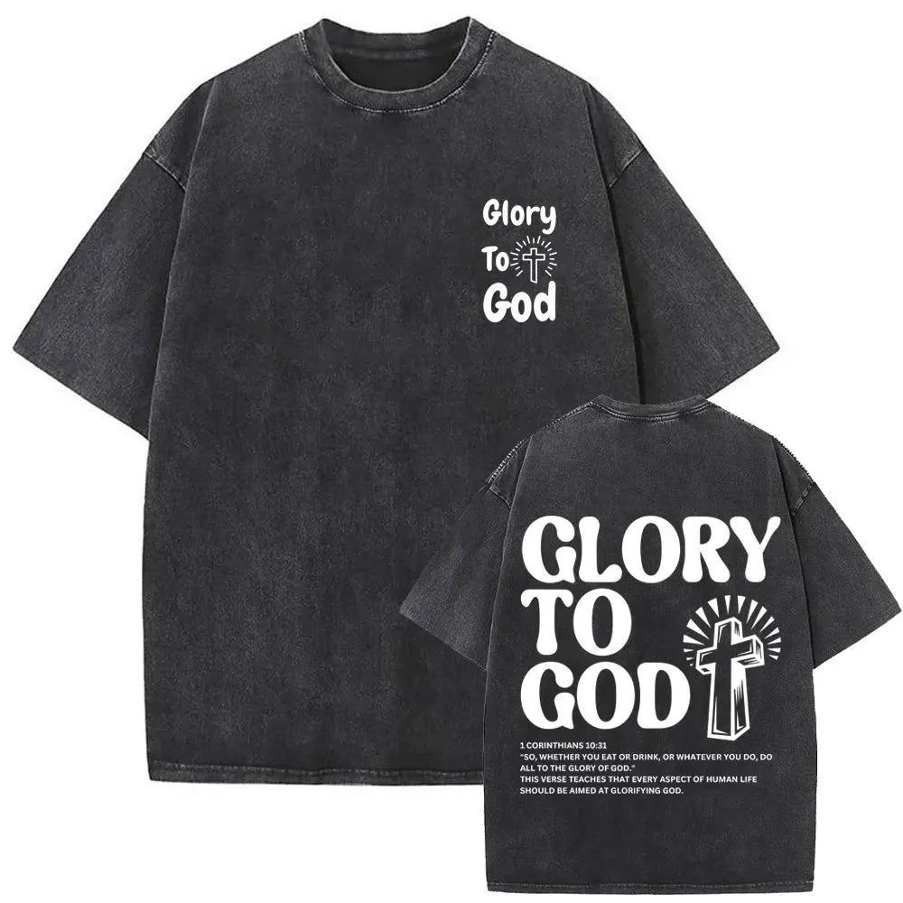 Forgive Them Vintage Oversized Tee