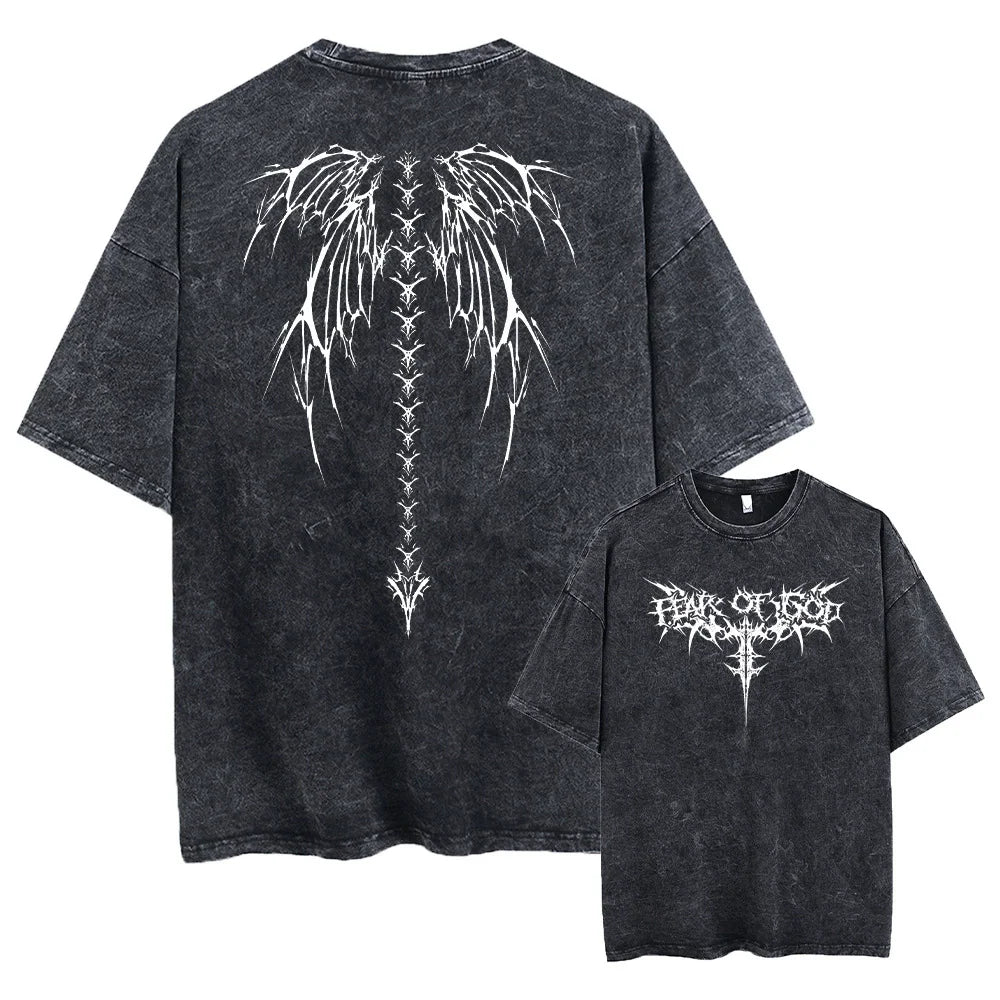 Acid Wash Oversized Tee – Streetwear Fit