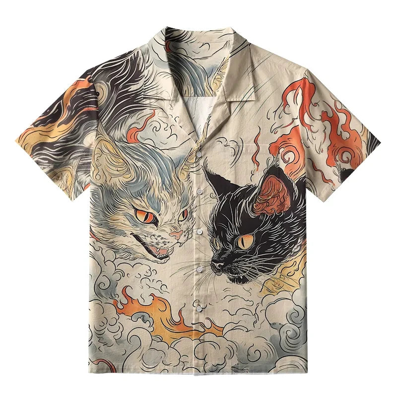 Neko Breeze Hawaiian Shirt