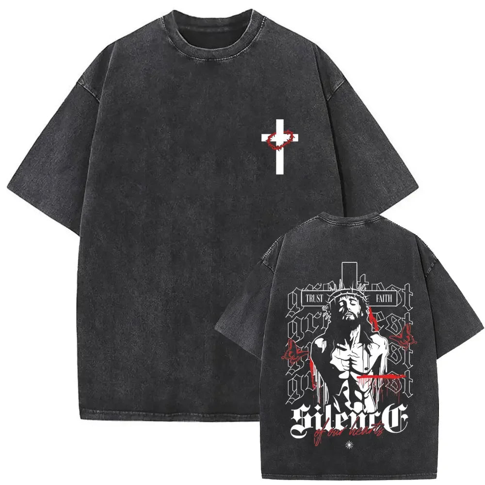 Forgive Them Vintage Oversized Tee