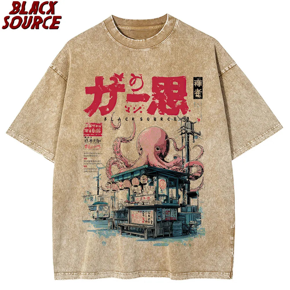 OctoBite Japanese Tee