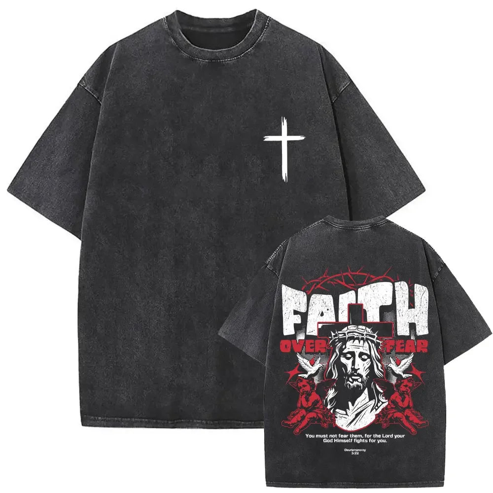 Forgive Them Vintage Oversized Tee