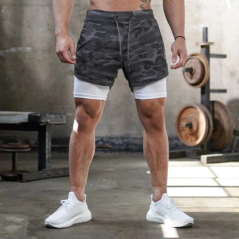 Men’s 2-in-1 Gym Shorts