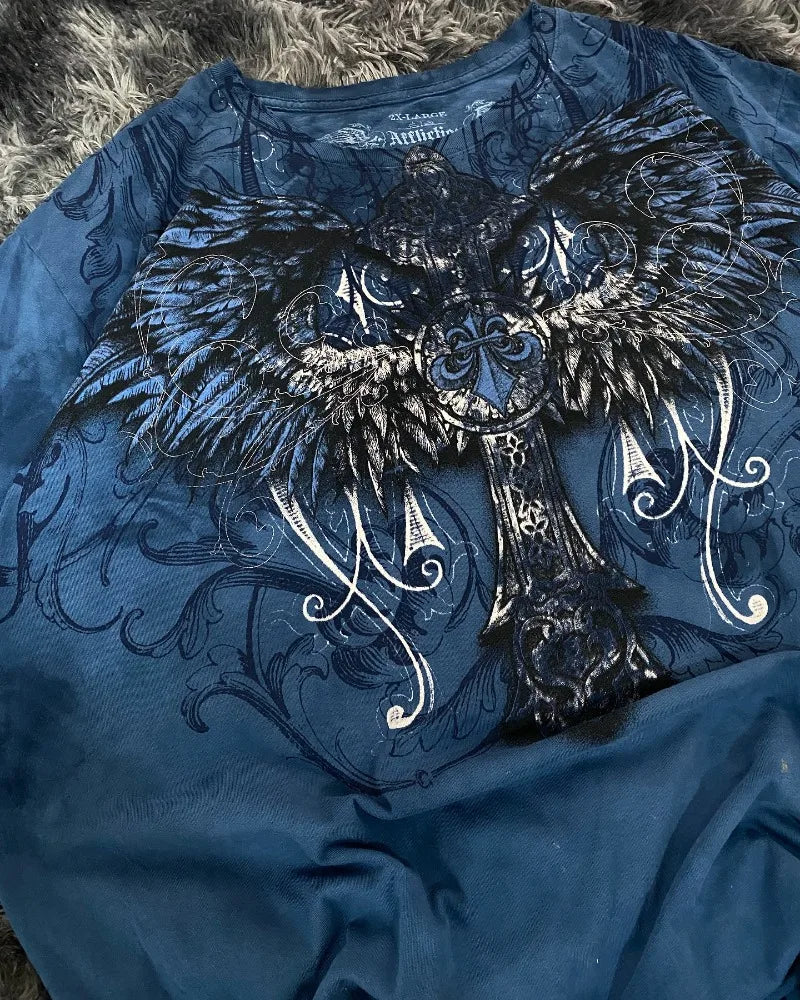 Y2K Void Oversized Tee