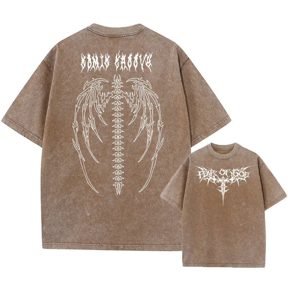 Acid Wash Oversized Tee – Streetwear Fit