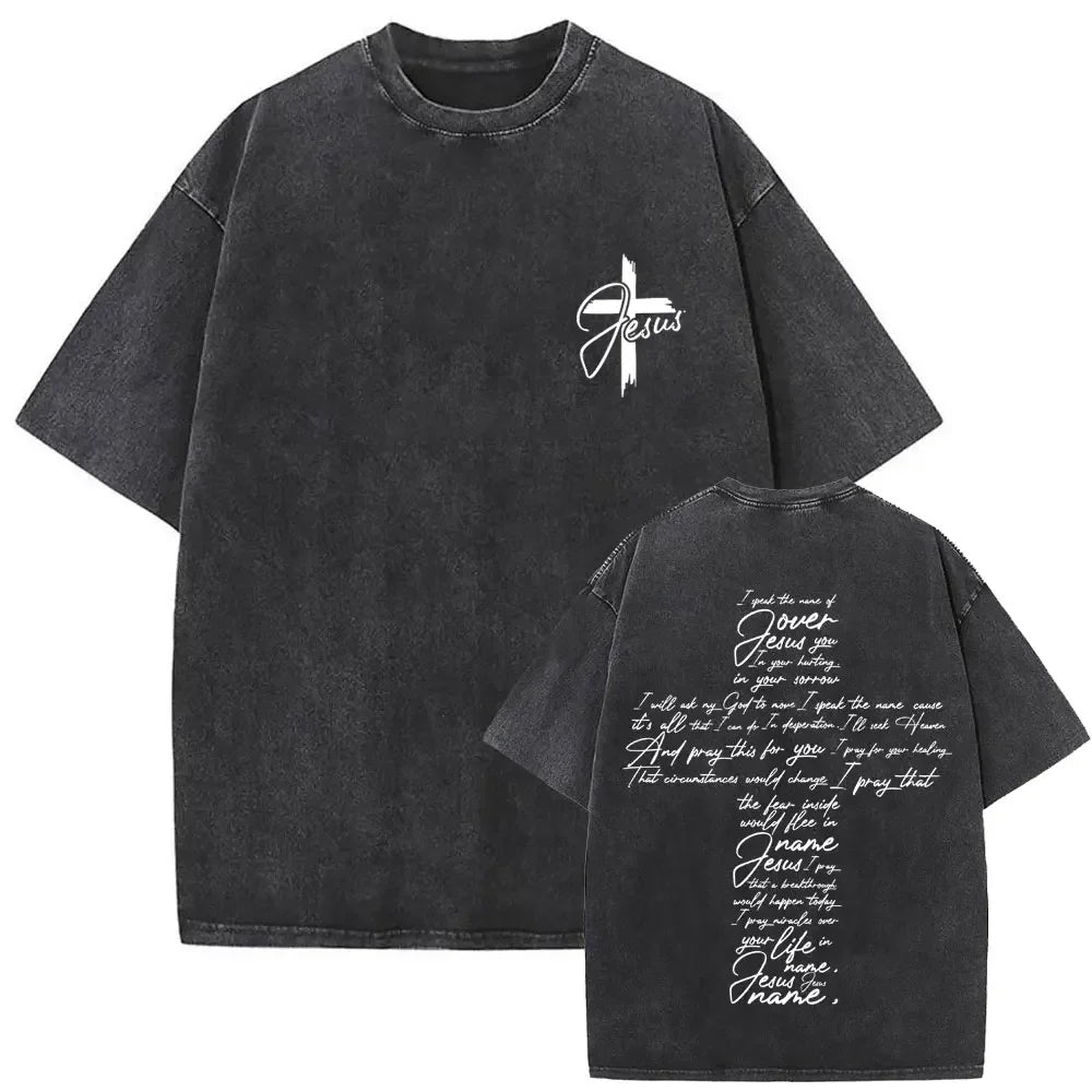 Forgive Them Vintage Oversized Tee
