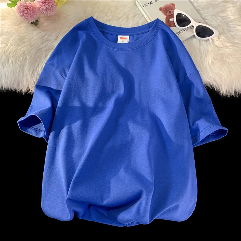 Casual Cotton T-Shirt – Men’s Loose Fit