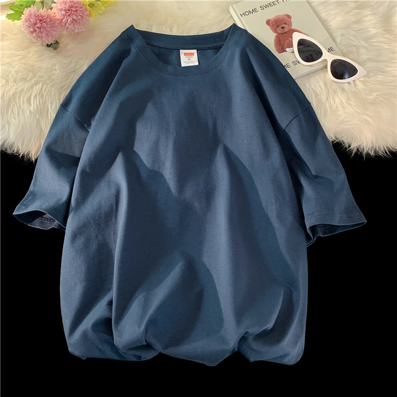 Casual Cotton T-Shirt – Men’s Loose Fit