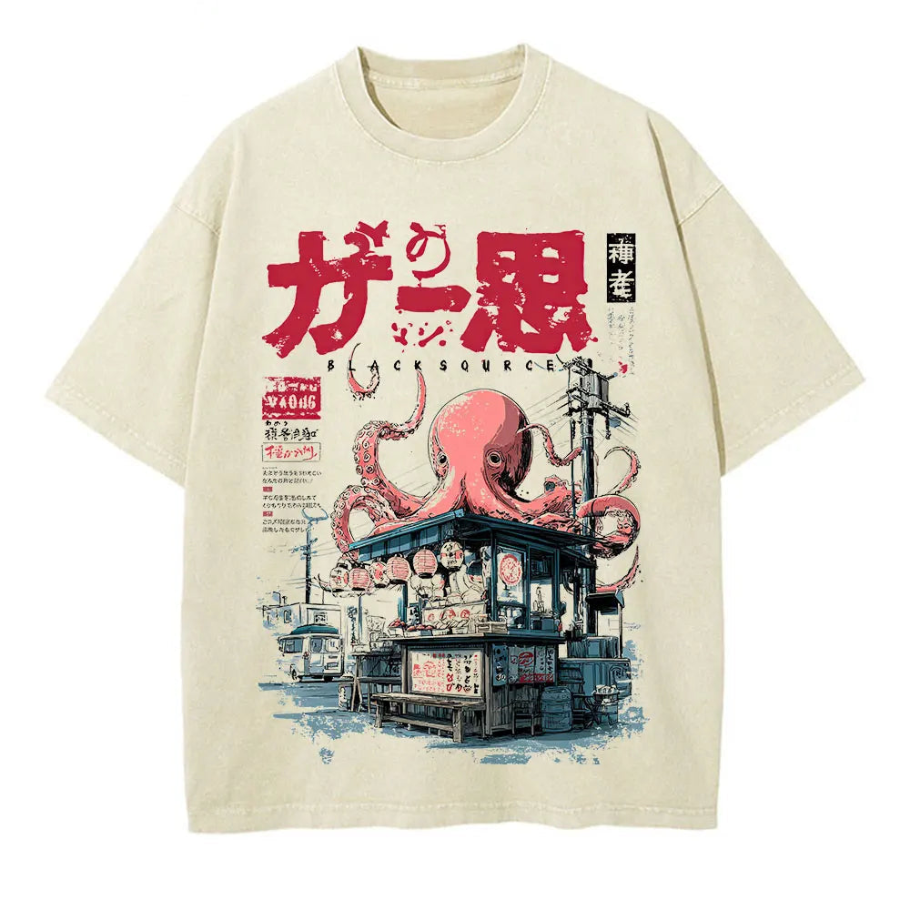 OctoBite Japanese Tee