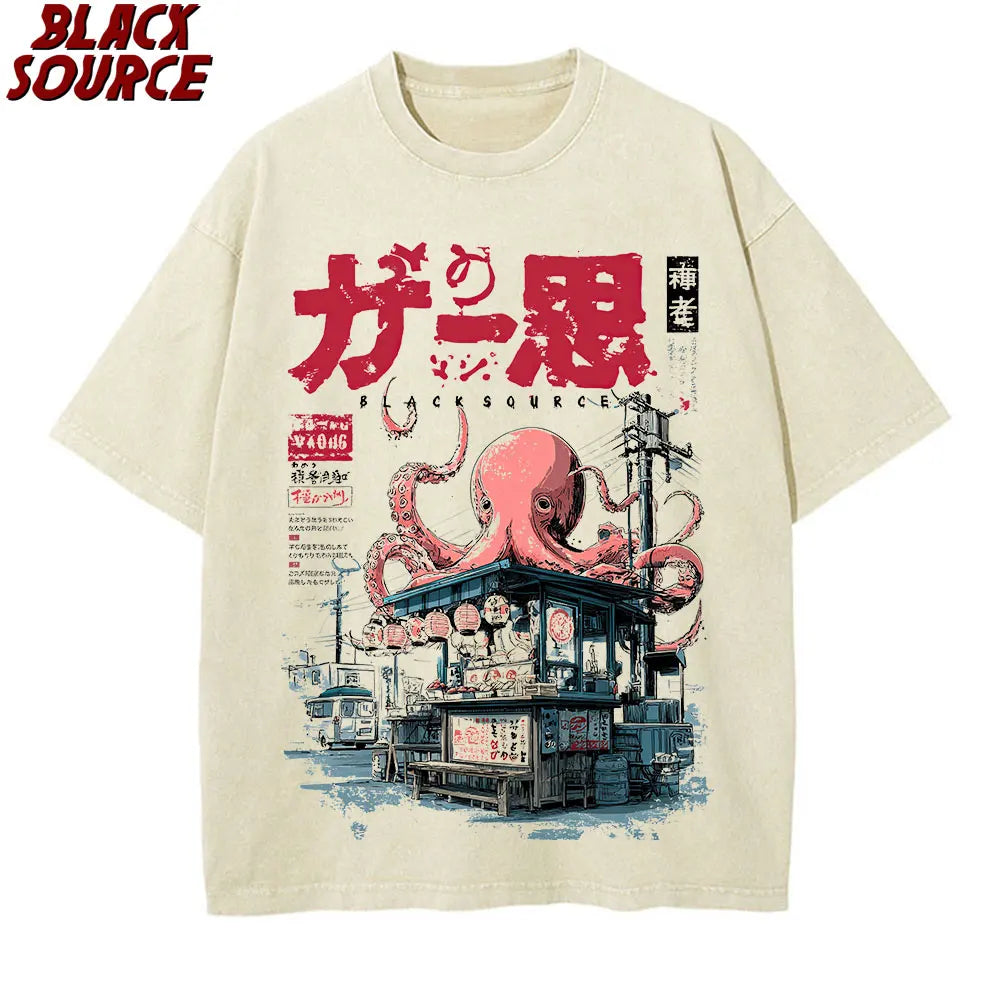 OctoBite Japanese Tee