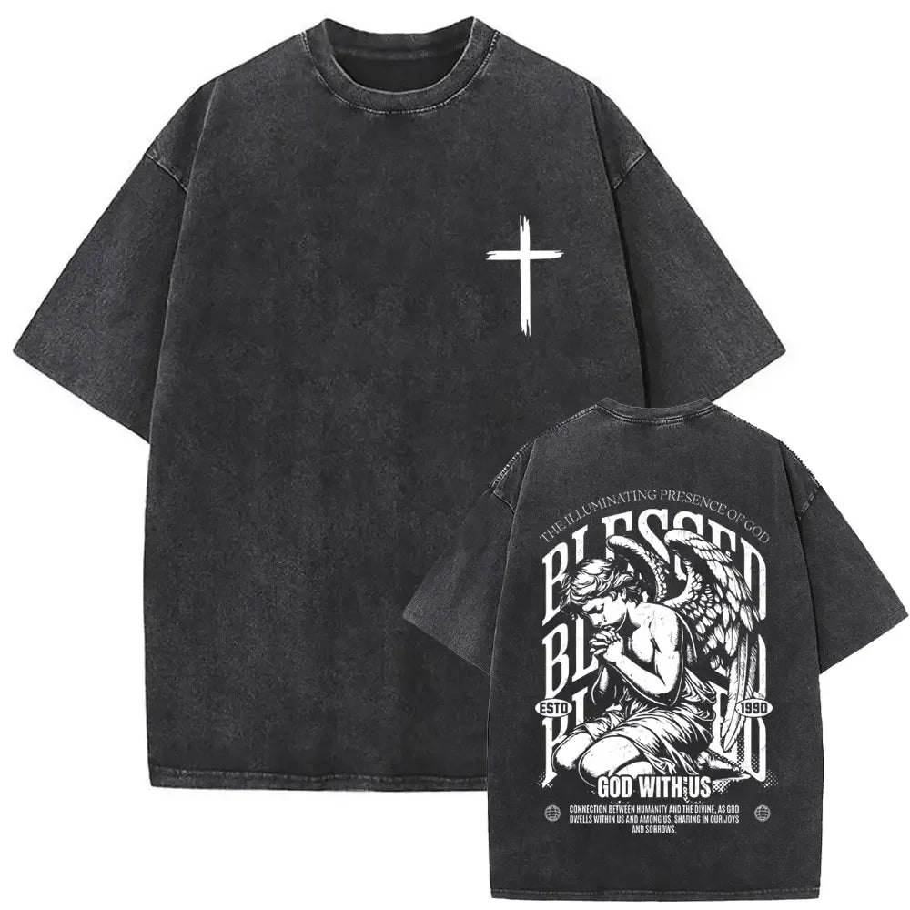 Forgive Them Vintage Oversized Tee