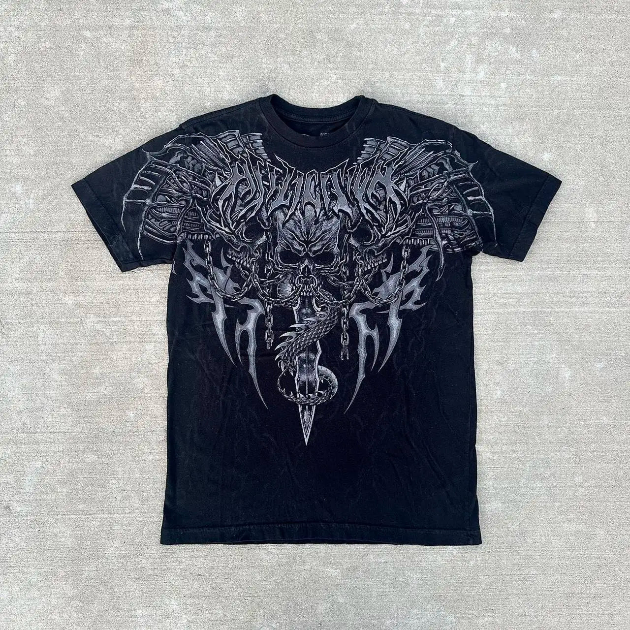Y2K Void Oversized Tee