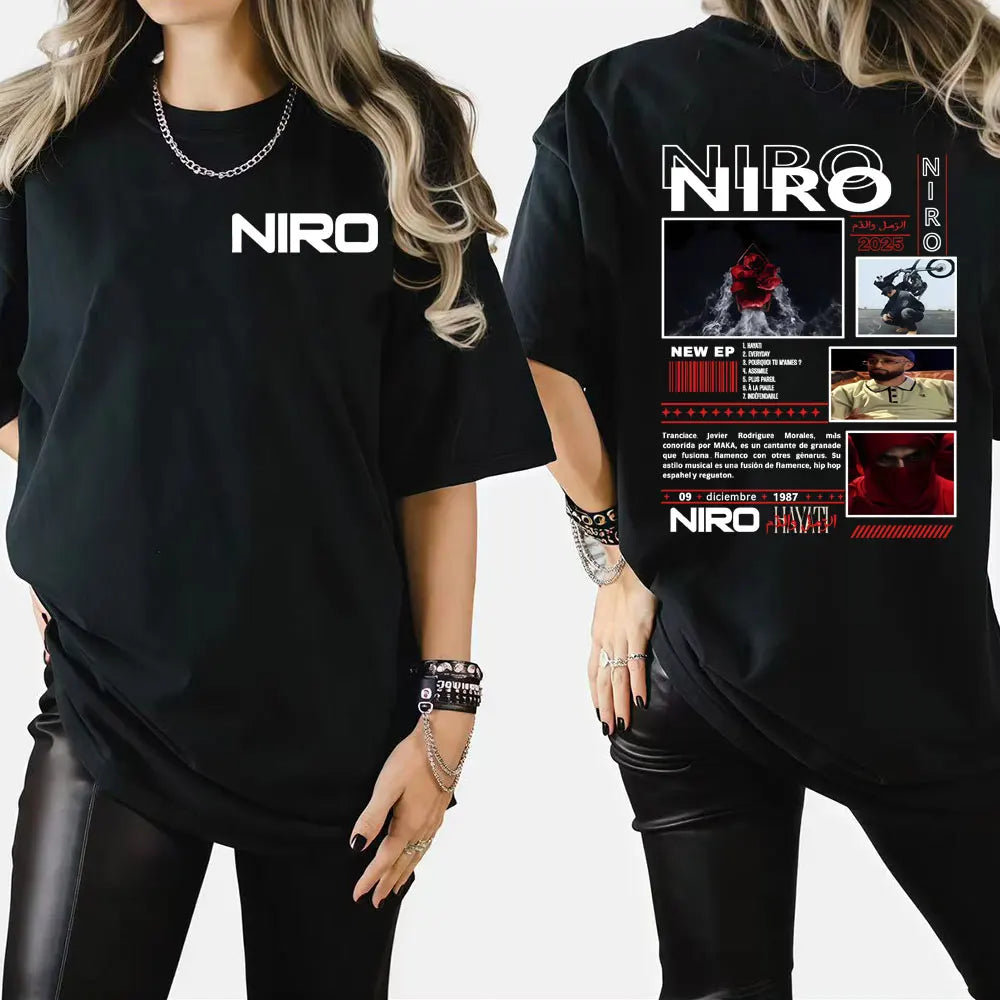 Niro OX7 Album Oversized Tee