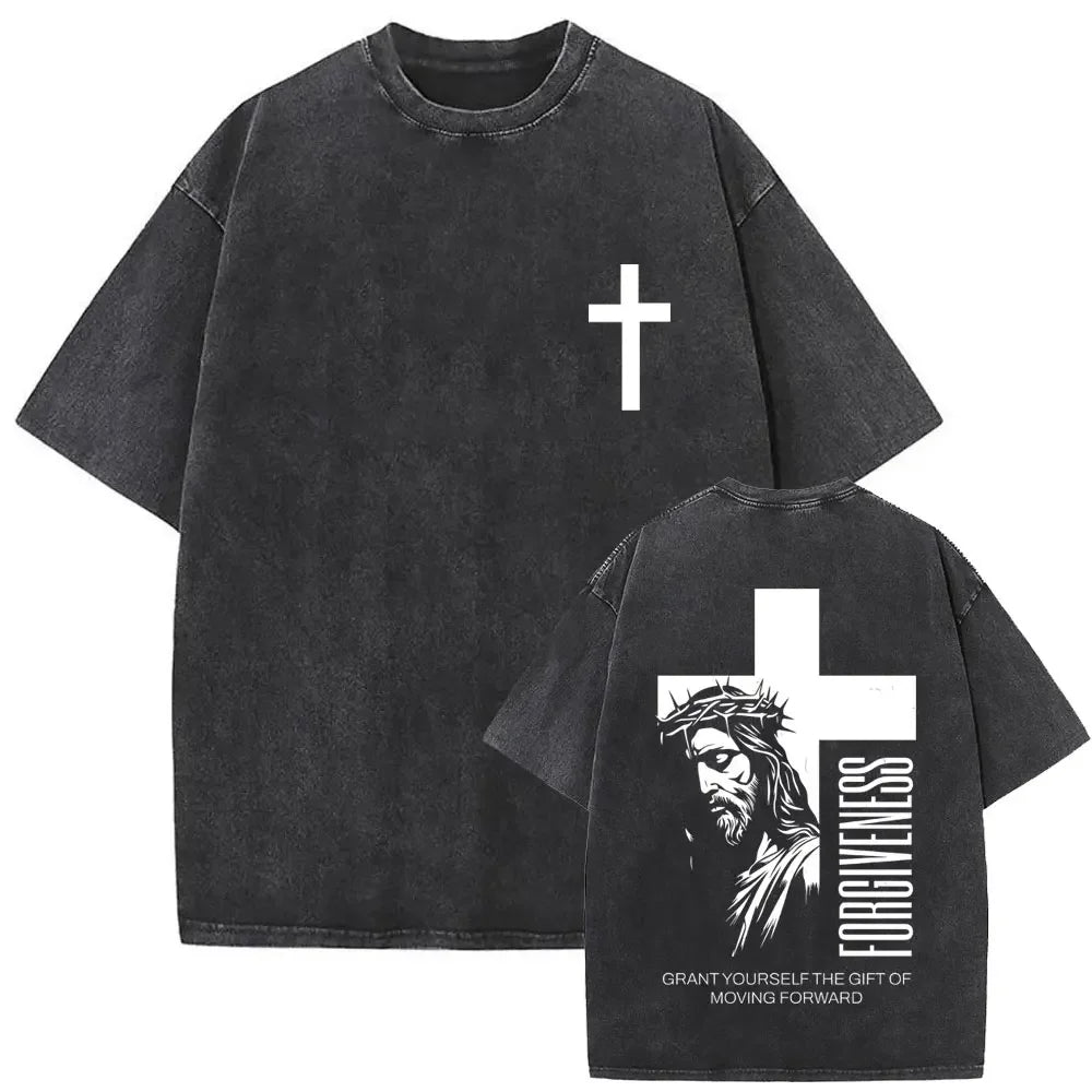 Forgive Them Vintage Oversized Tee