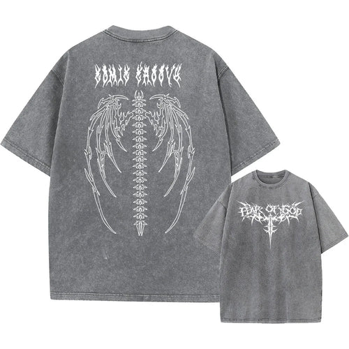 Acid Wash Oversized Tee – Streetwear Fit