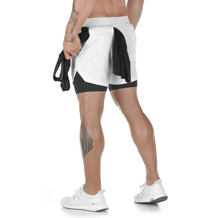 Men’s 2-in-1 Gym Shorts