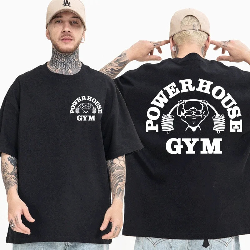 PowerCore Gym Oversized Tee