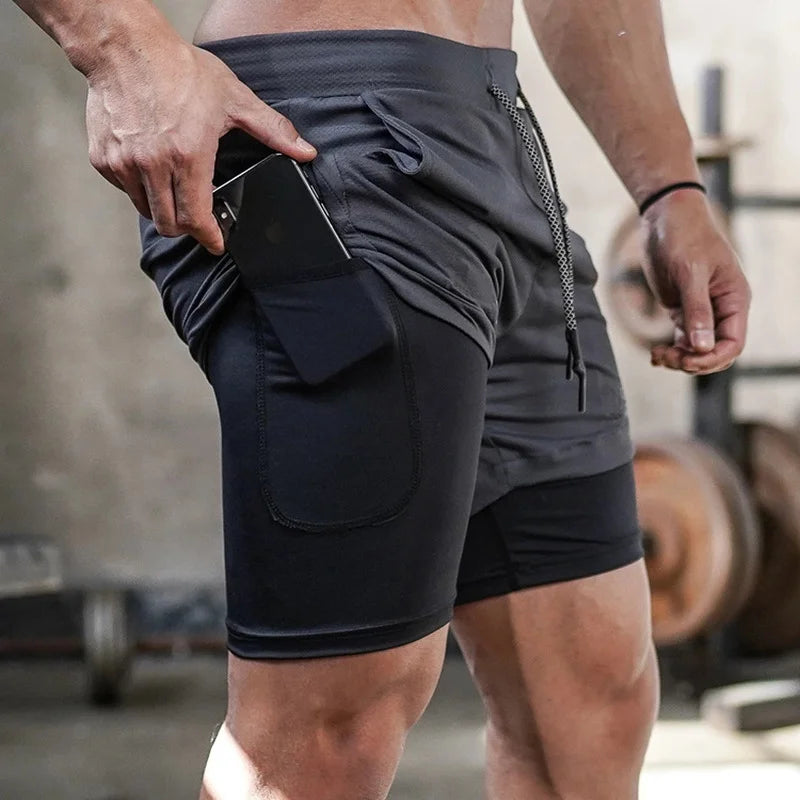 Men’s 2-in-1 Gym Shorts