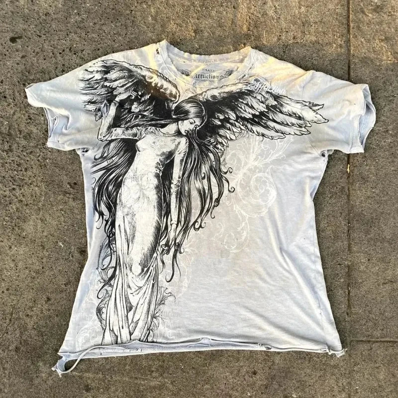 Y2K Void Oversized Tee