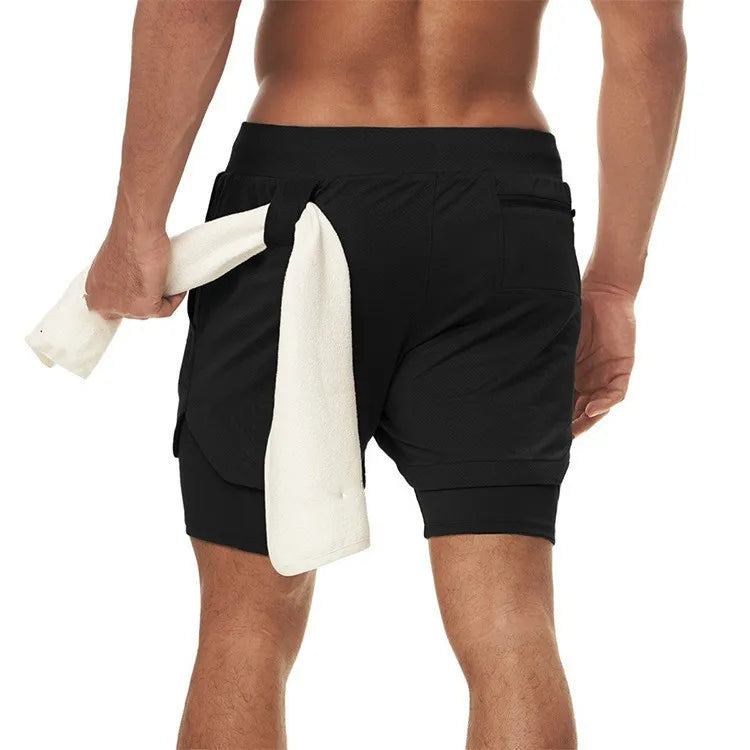 Men’s 2-in-1 Gym Shorts