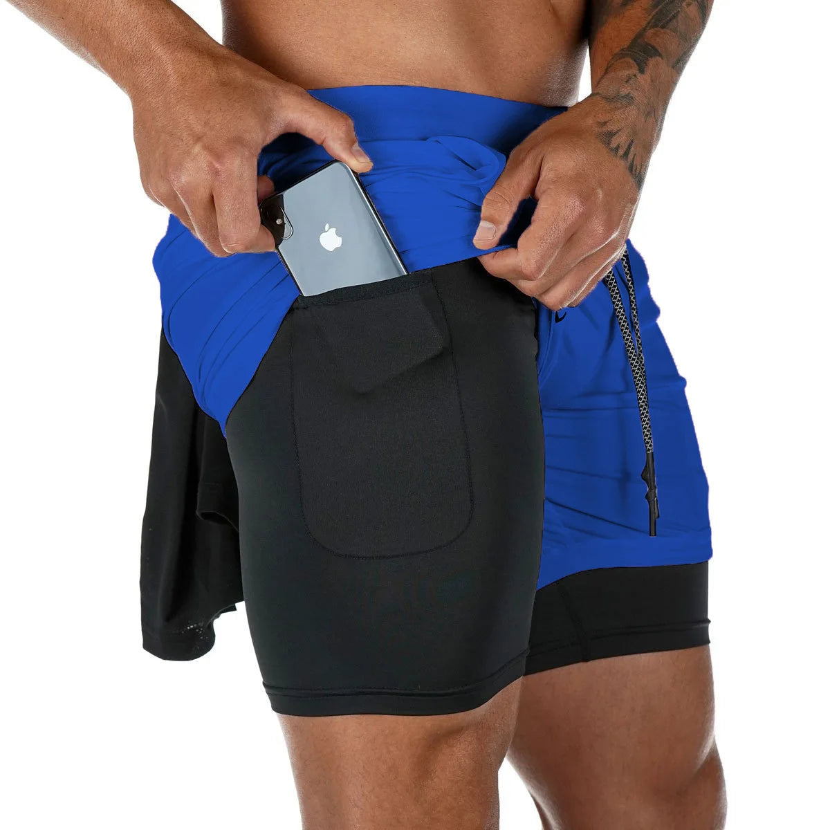 Men’s 2-in-1 Gym Shorts