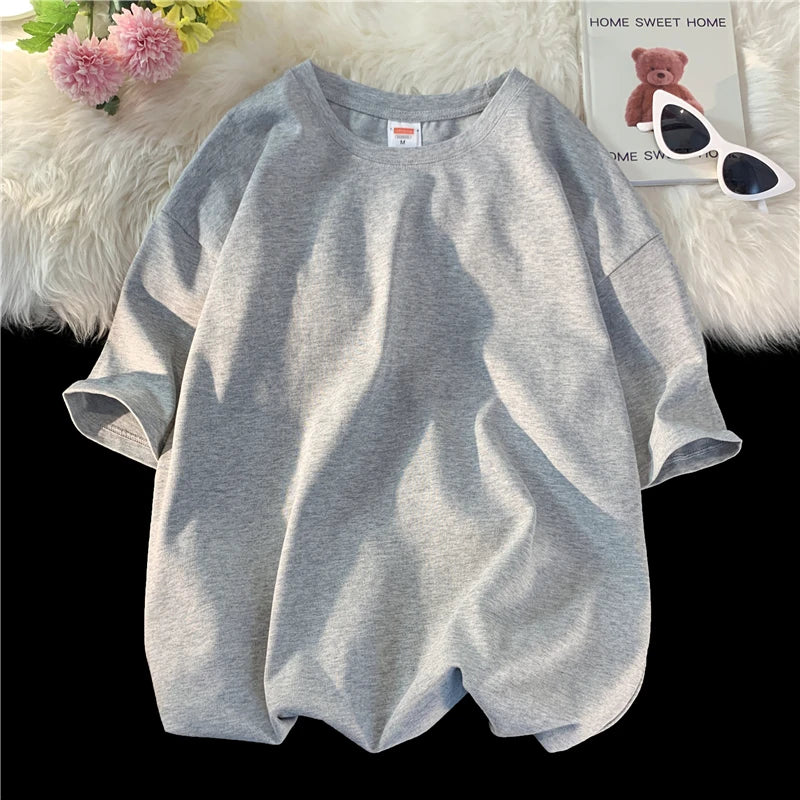 Casual Cotton T-Shirt – Men’s Loose Fit