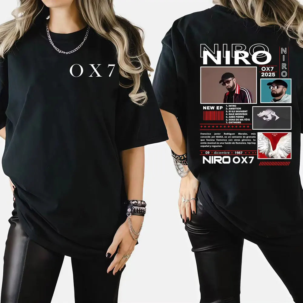 Niro OX7 Album Oversized Tee