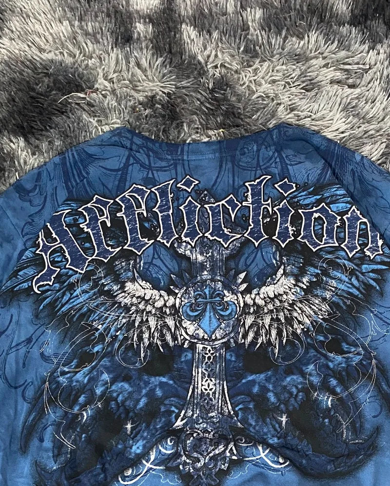 Y2K Void Oversized Tee