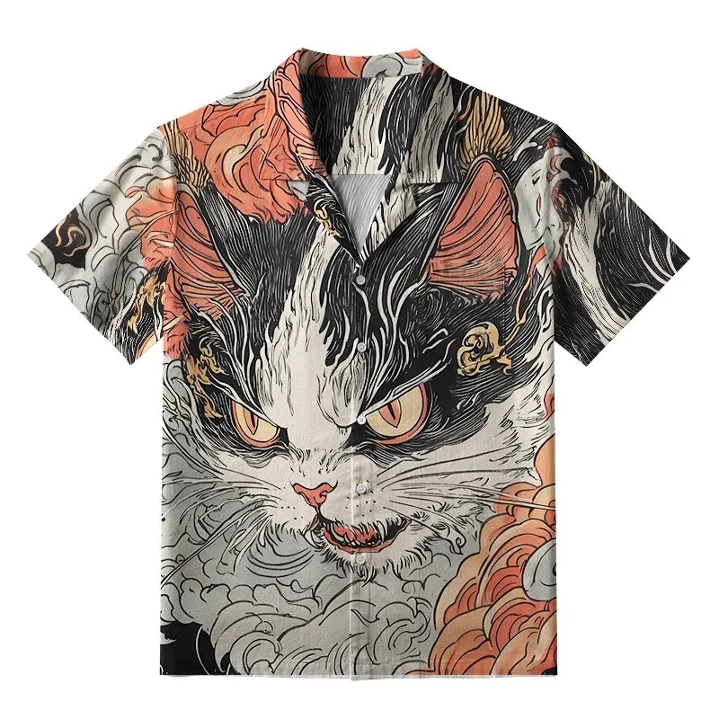 Neko Breeze Hawaiian Shirt