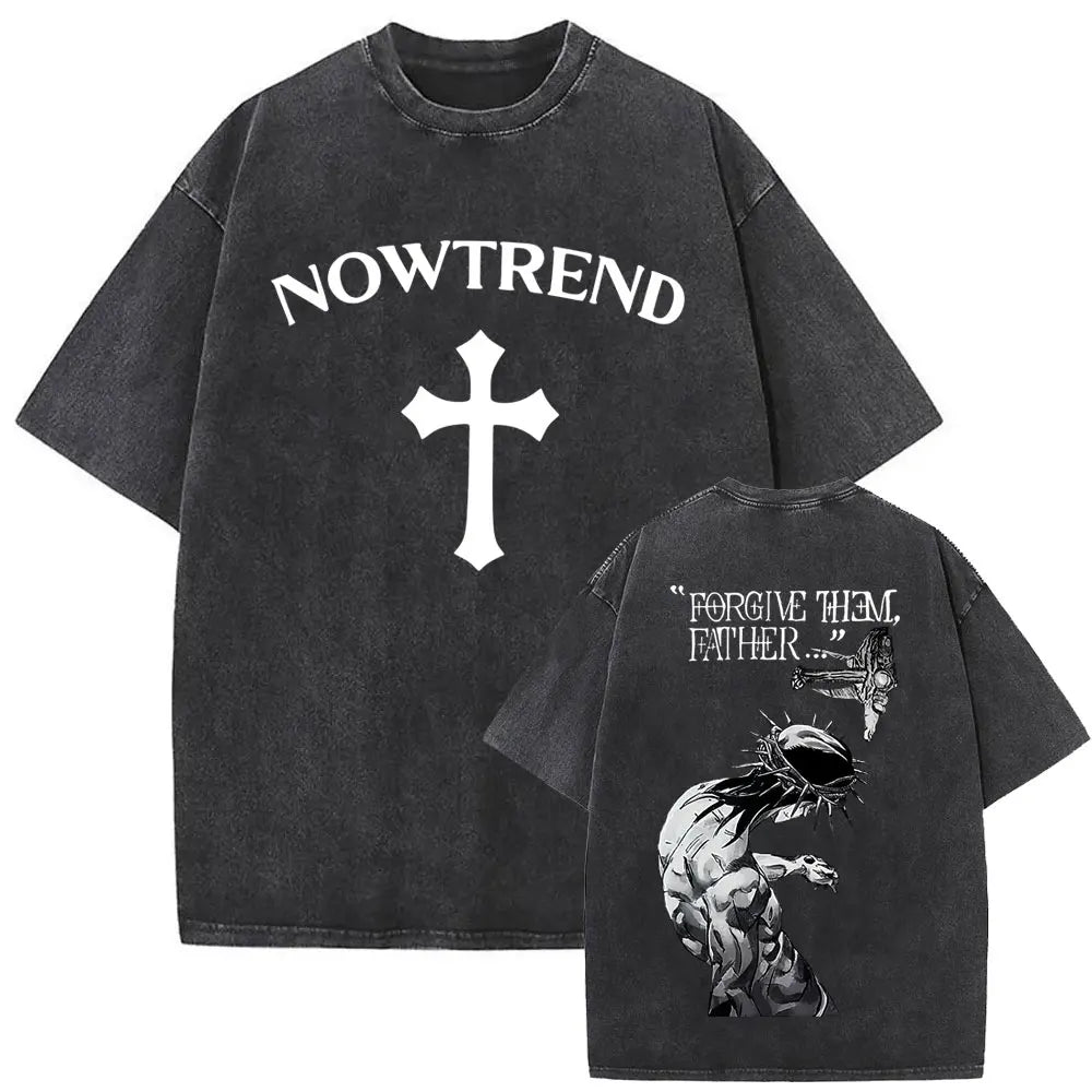 Forgive Them Vintage Oversized Tee
