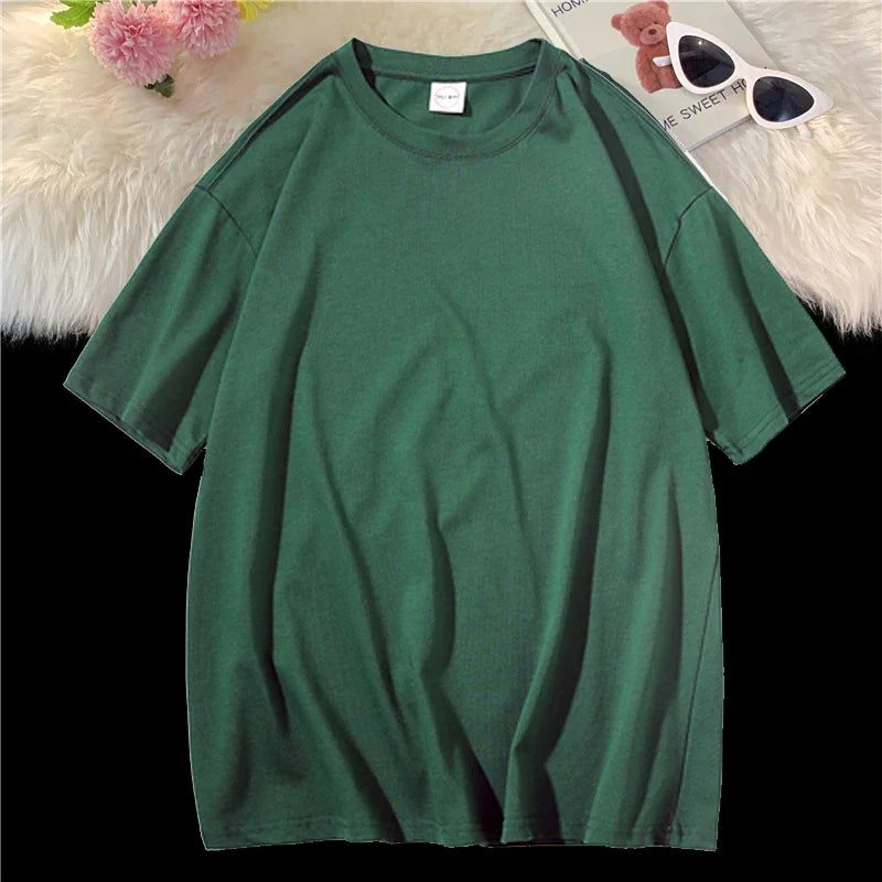 Casual Cotton T-Shirt – Men’s Loose Fit