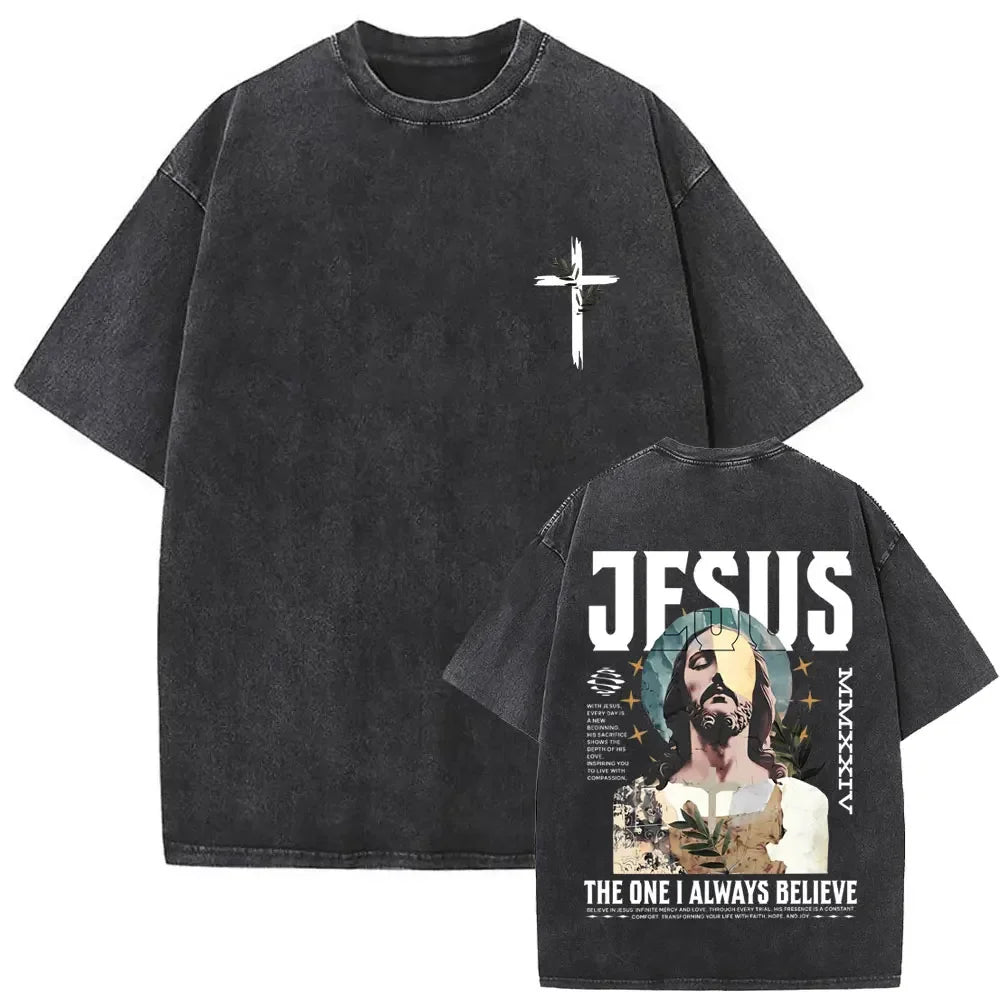 Forgive Them Vintage Oversized Tee